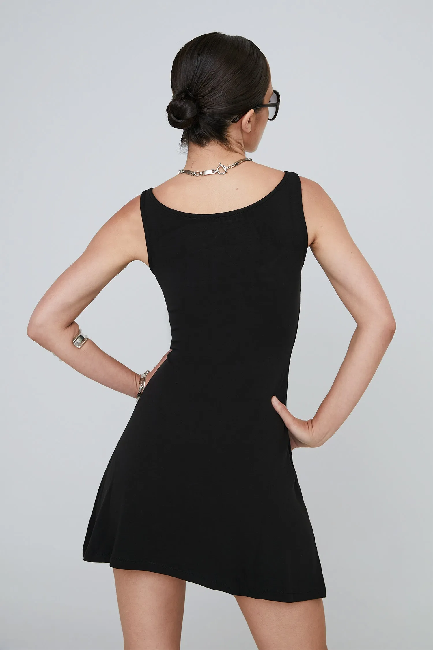 GINGER DRESS - BLACK sold by Miaou product image thumbnail 5