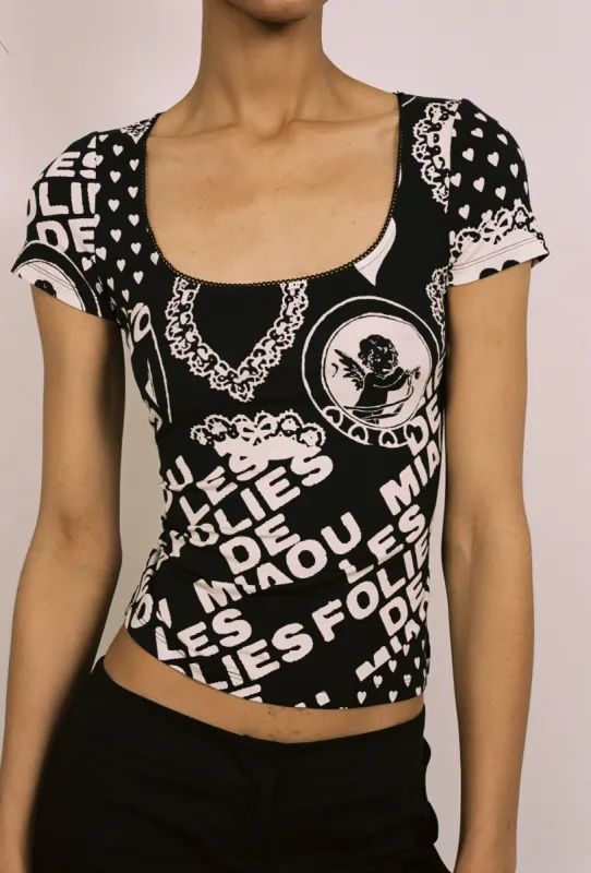 LULU TOP - LES FOLIES made by Miaou