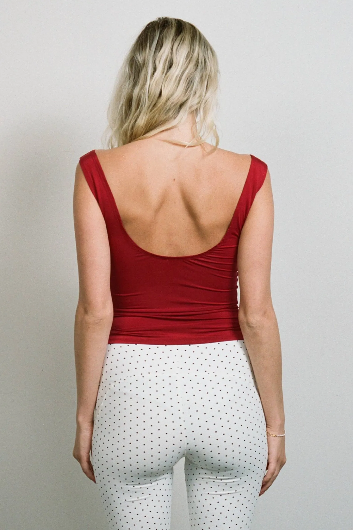 LANI TOP - BLUSH VEGAN SILK sold by Miaou product image thumbnail 3