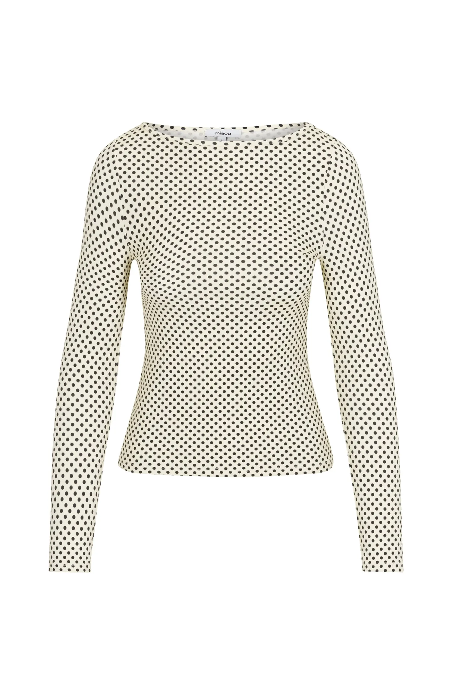 AMELIA TOP - BUTTER POLKA DOT sold by Miaou product image thumbnail 2