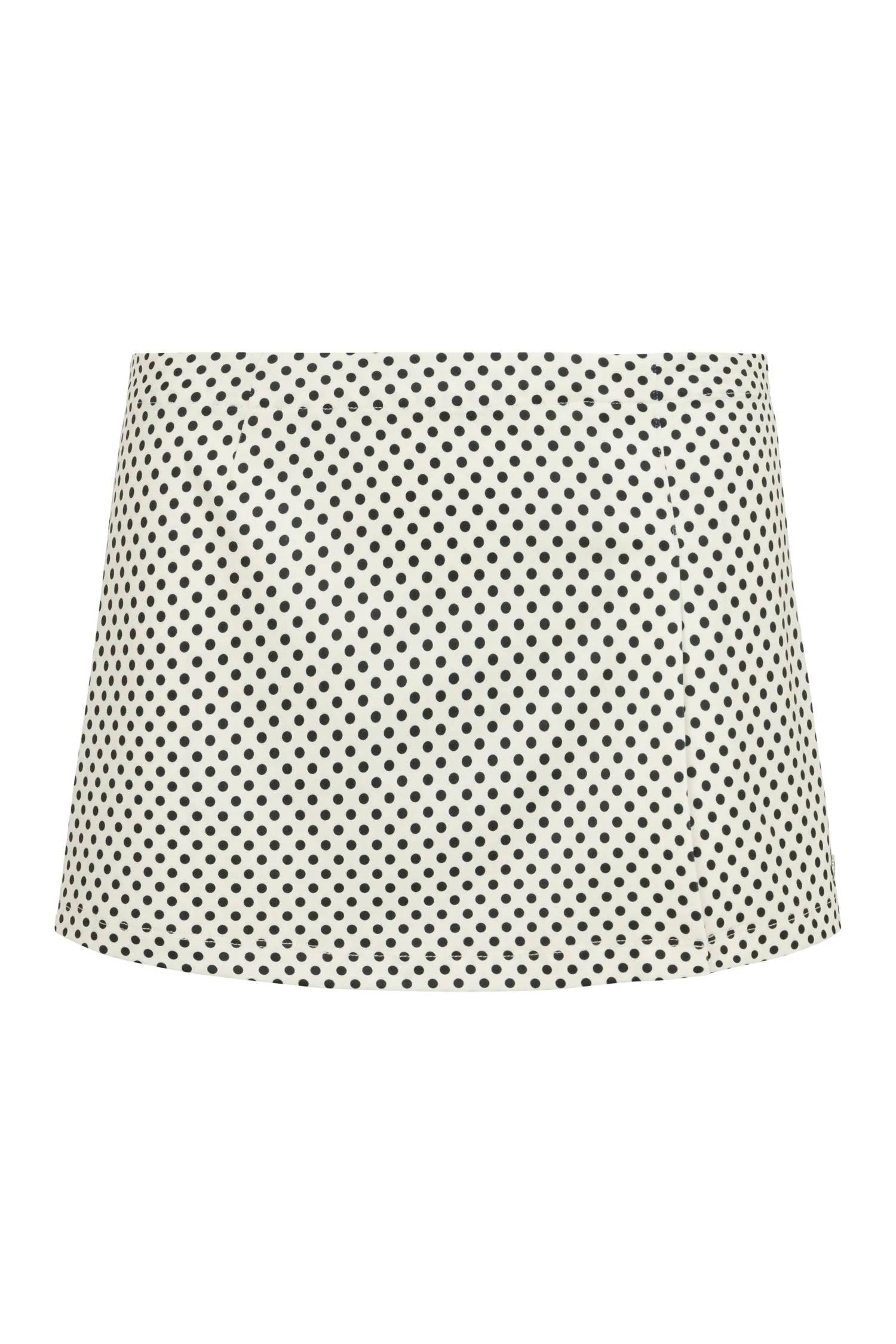 MICRO MINI SKIRT - BUTTER POLKA DOT sold by Miaou product image thumbnail 2
