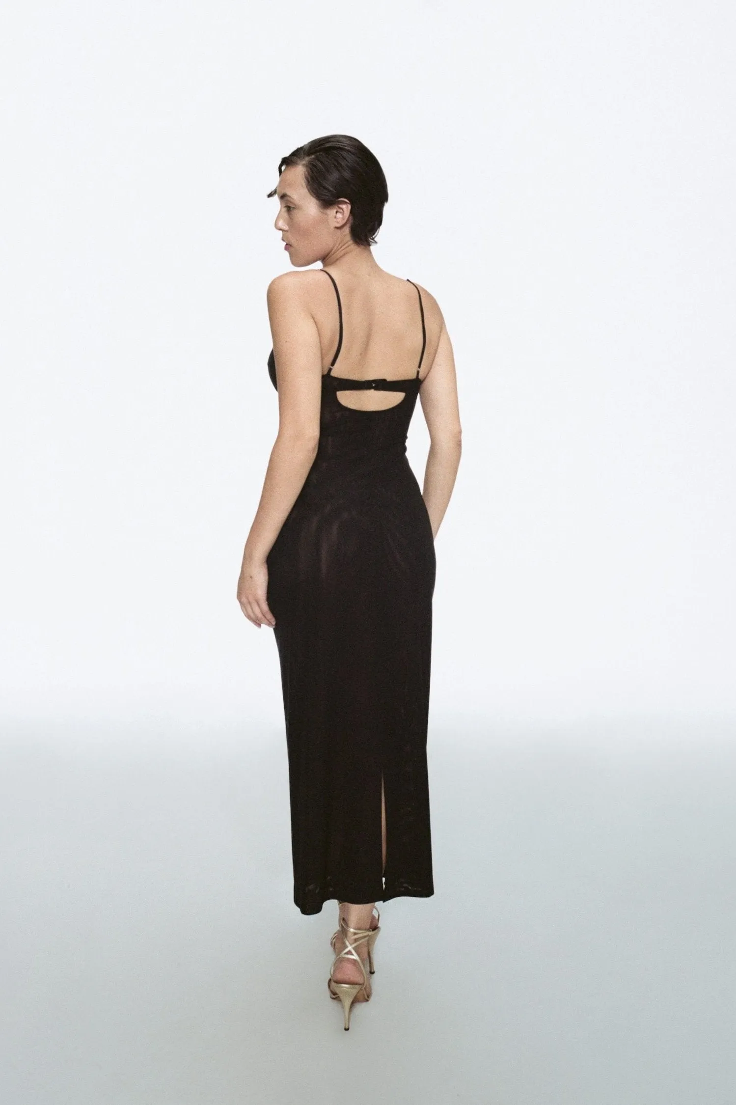 FLORENCE DRESS - BLACK sold by Miaou product image thumbnail 3