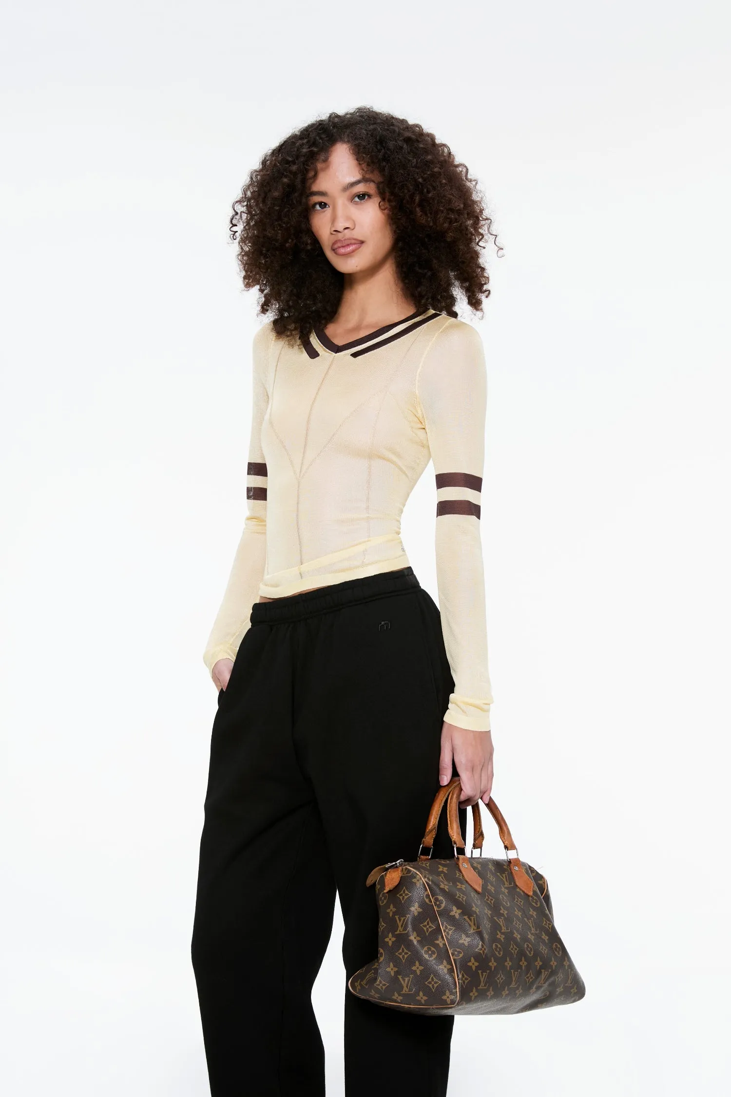 MONICA TOP - BUTTER sold by Miaou product image thumbnail 5