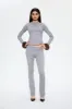 AMELIA TOP - HEATHER GREY sold by Miaou