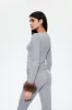AMELIA TOP - HEATHER GREY sold by Miaou