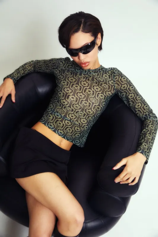 LONG SLEEVE TEE - GROOVY sold by Miaou