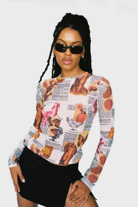 LONG SLEEVE TEE - BOTANY sold by Miaou