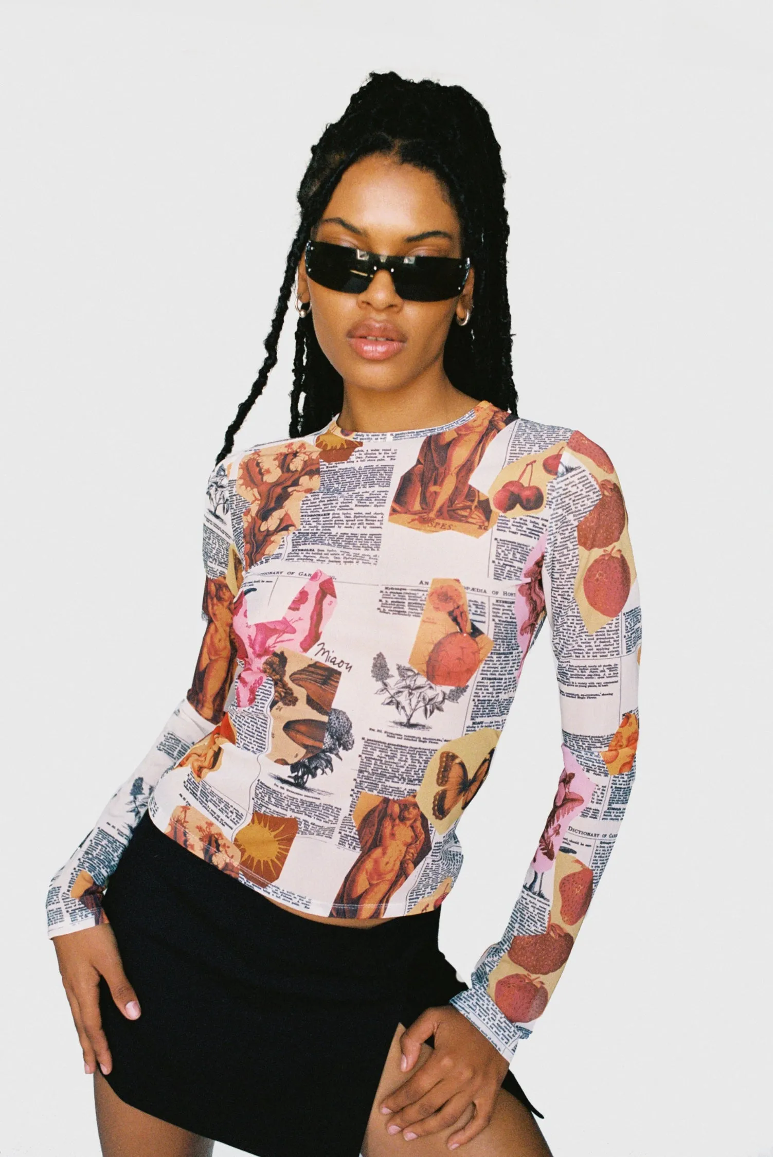 LONG SLEEVE TEE - BOTANY sold by Miaou