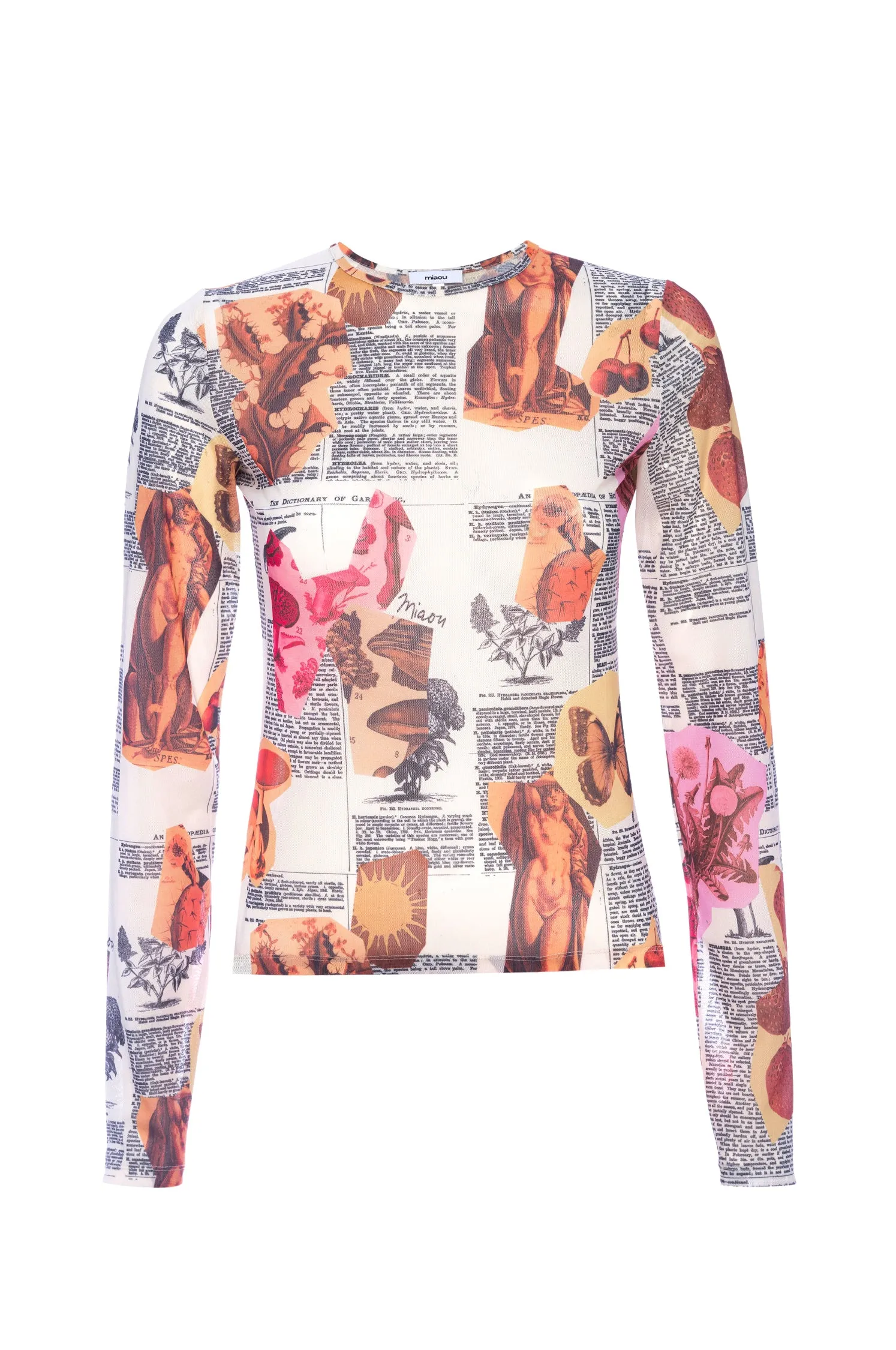 LONG SLEEVE TEE - BOTANY sold by Miaou product image thumbnail 2