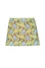 MICRO MINI SKIRT - ART NOUVEAU BLUE sold by Miaou
