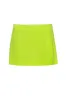 MICRO MINI SKIRT - NEON LIME sold by Miaou