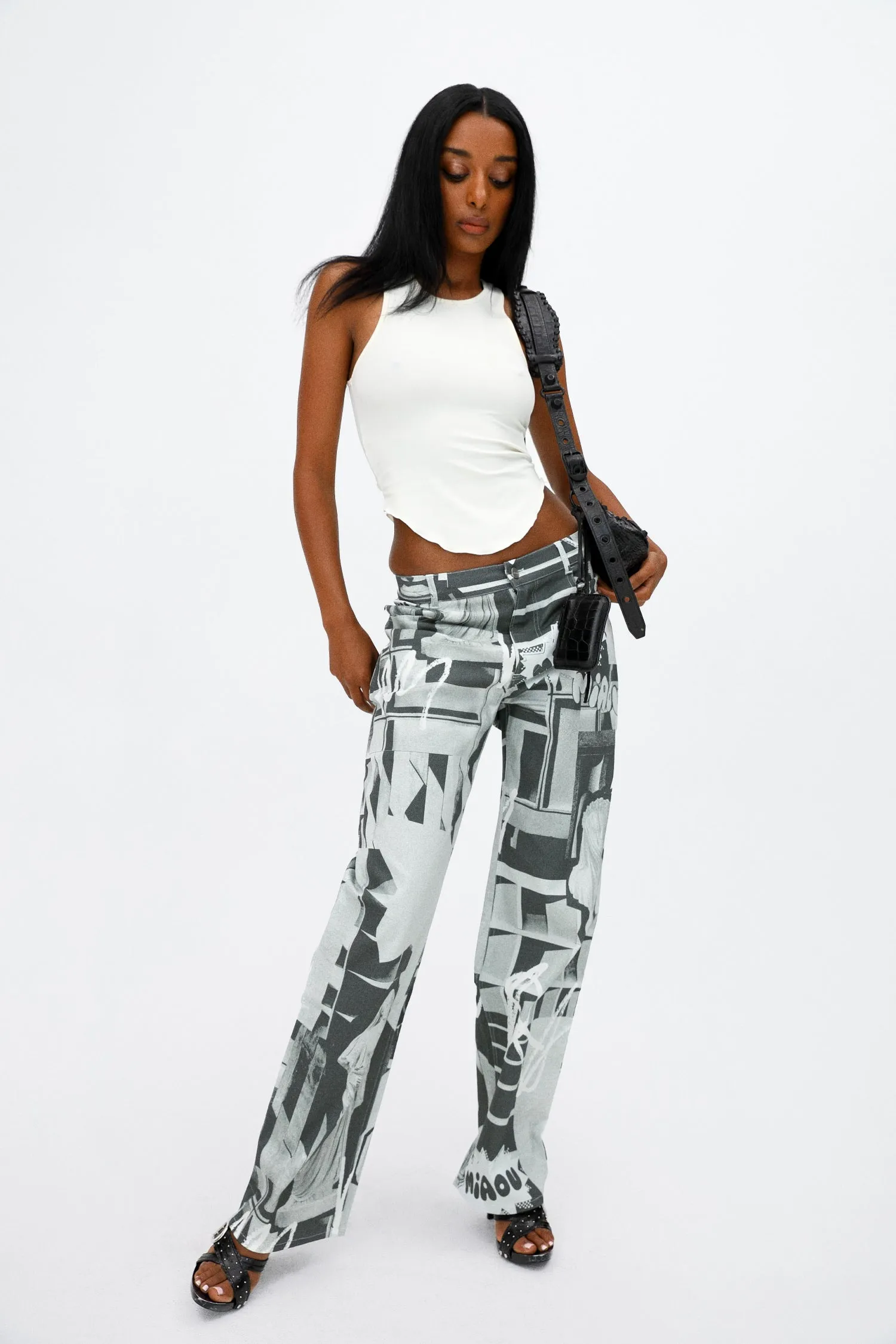 FARGO PANTS - STONE GREY sold by Miaou product image thumbnail 2