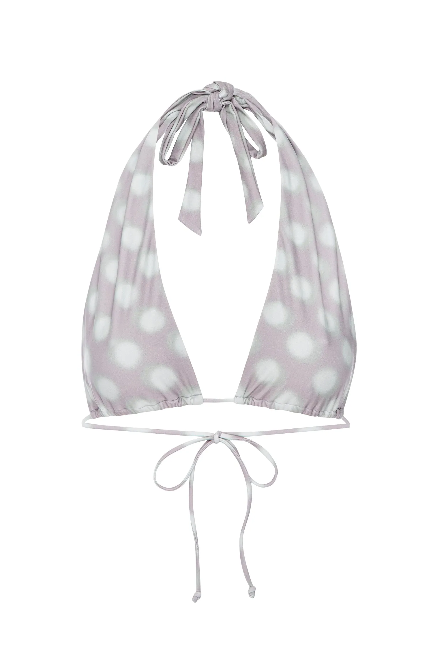 BALI BIKINI TOP - MINT BLURRED DOT sold by Miaou