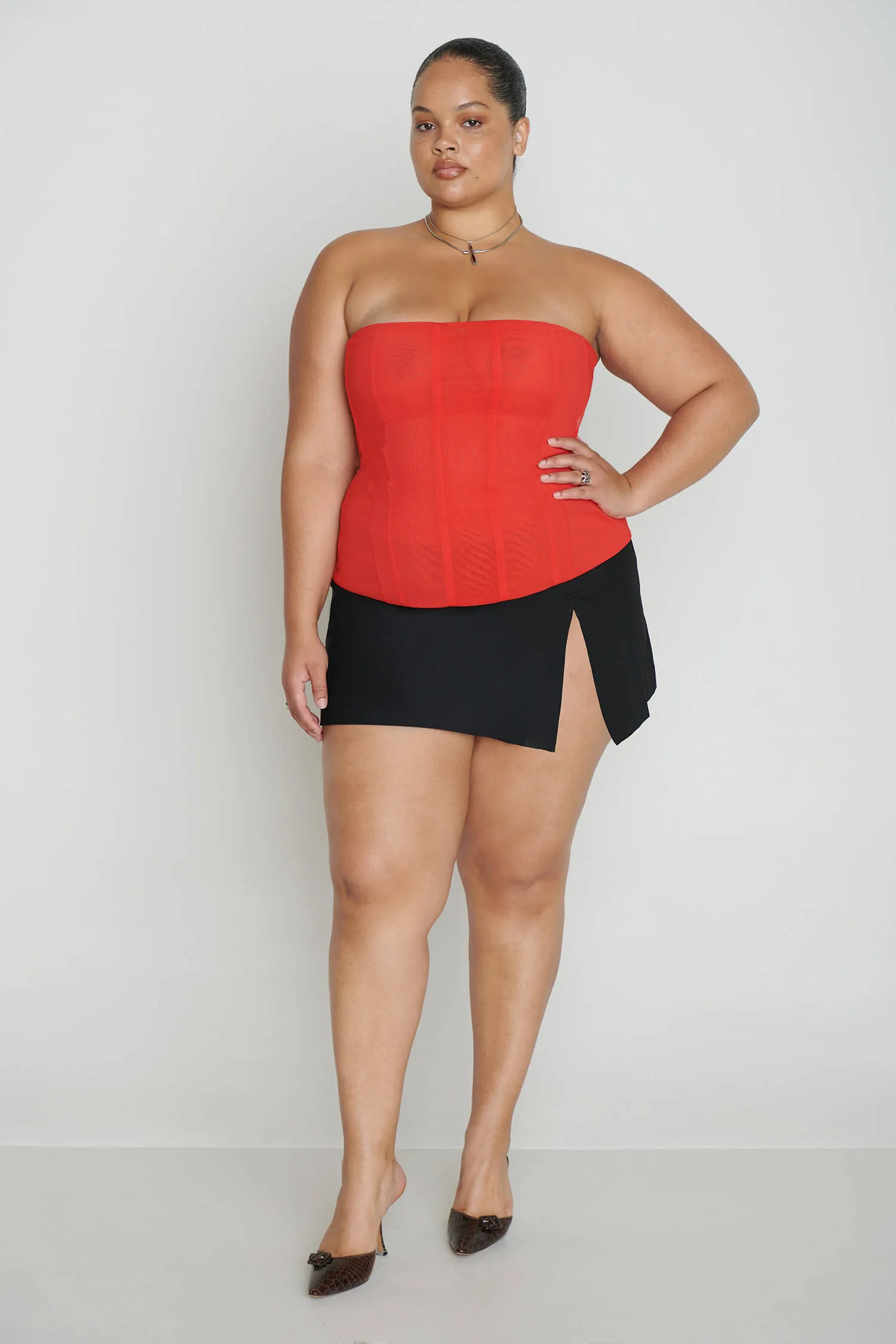 LIBRA CORSET - RED sold by Miaou product image thumbnail 5