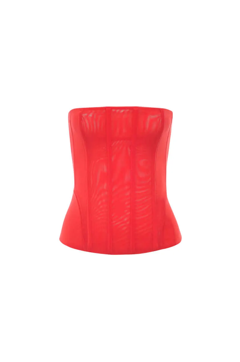LIBRA CORSET - RED sold by Miaou product image thumbnail 2
