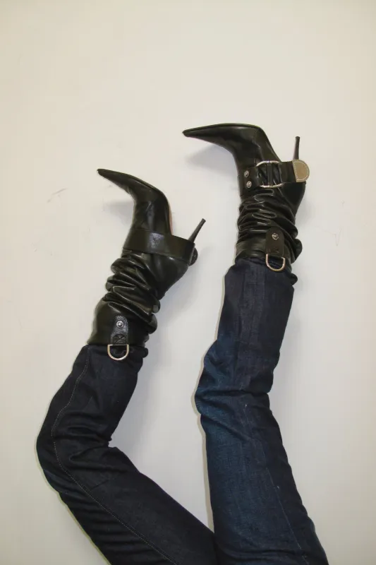 GIANMARCOLO LORENZI STILETTO BOOT sold by Miaou