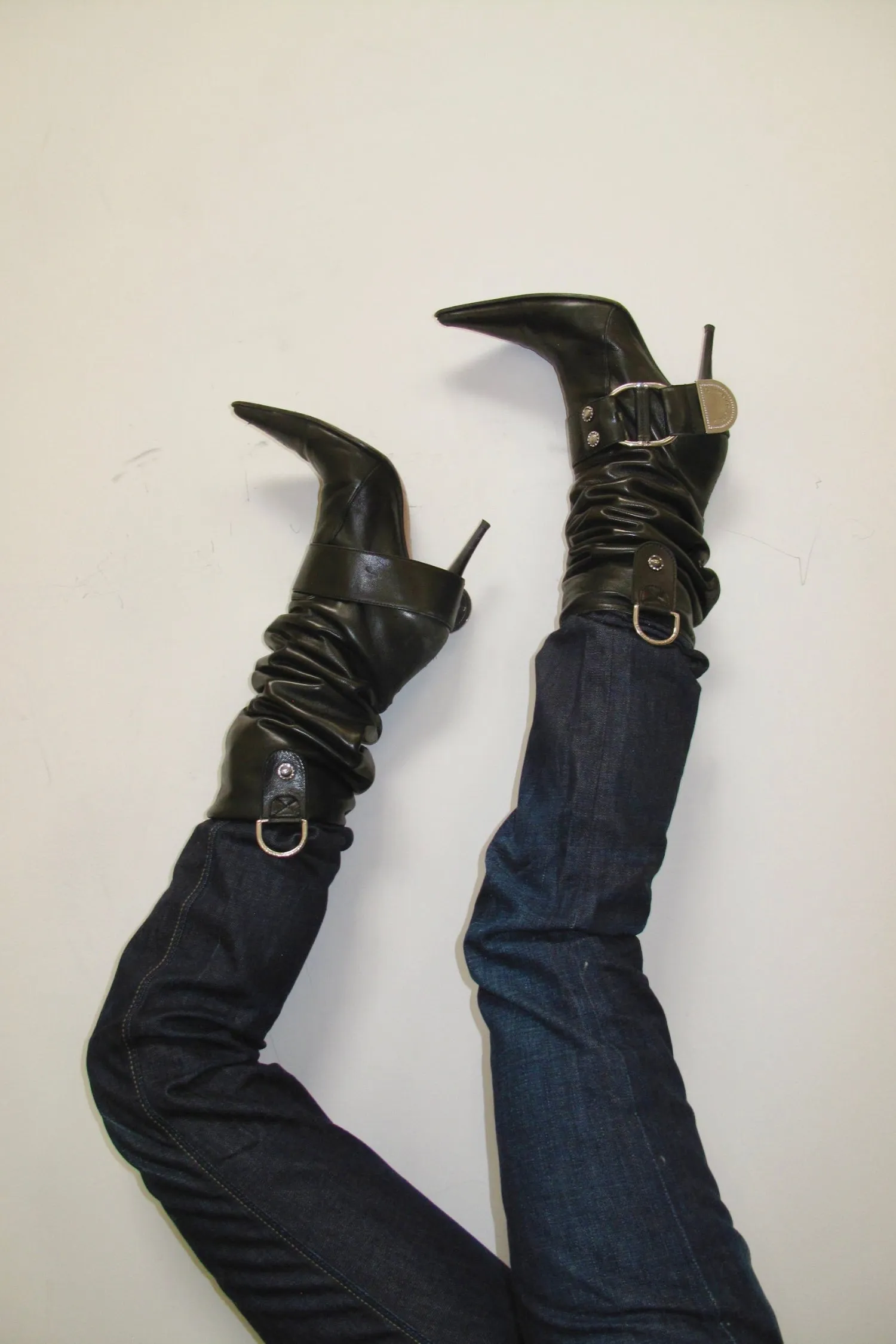 GIANMARCOLO LORENZI STILETTO BOOT sold by Miaou