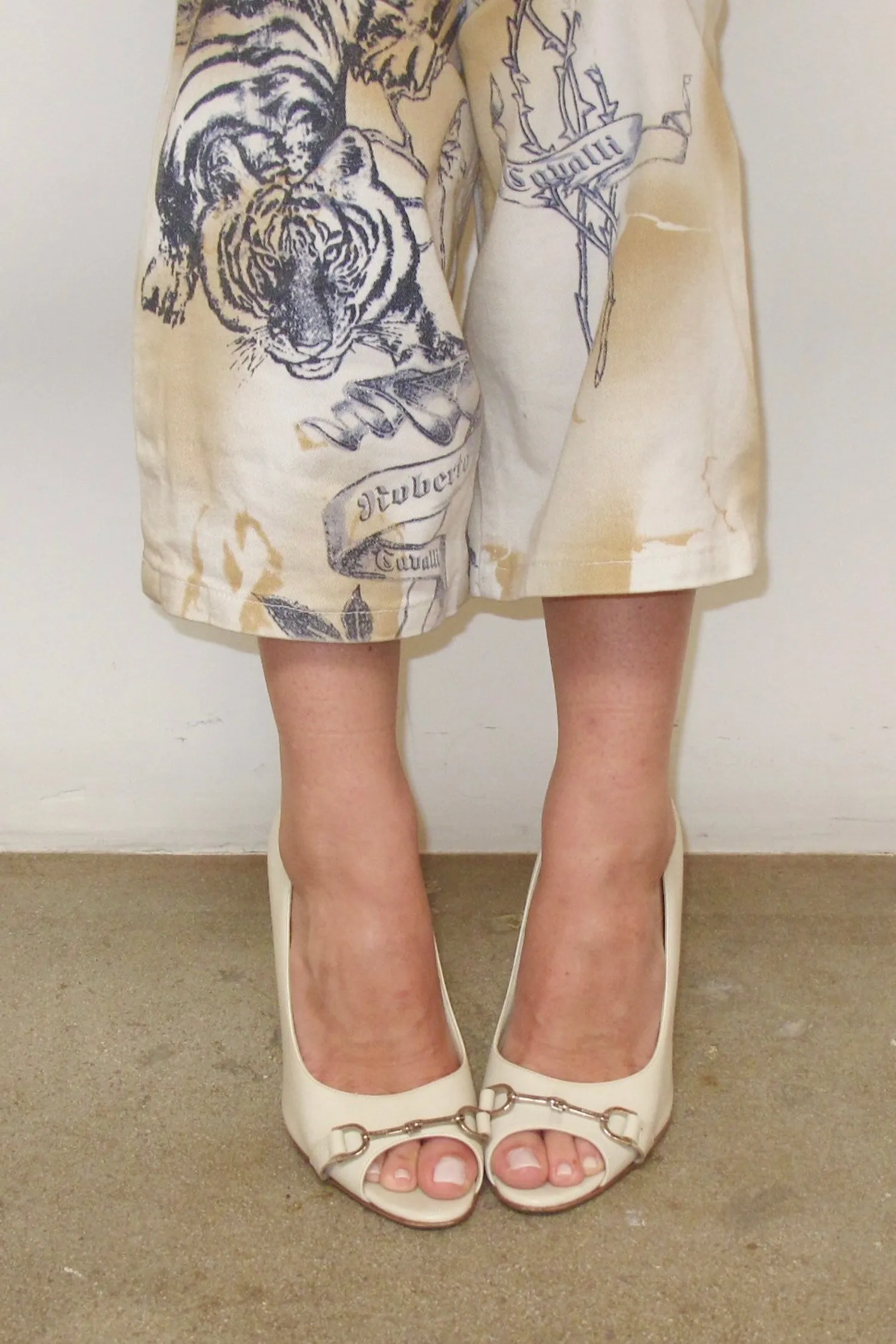 GUCCI HORSEBIT PEEP-TOE PUMPS sold by Miaou