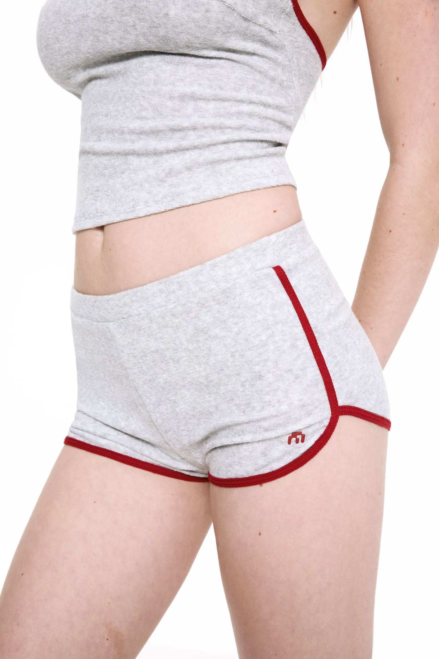 KIM SHORT - HEATHER GREY sold by Miaou product image thumbnail 2