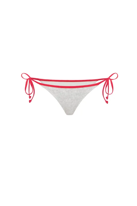 KAUAI BIKINI BOTTOM - HEATHER GREY sold by Miaou