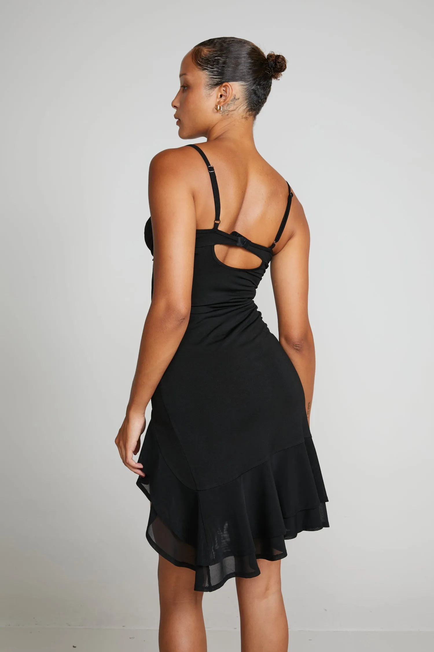 CATERINA DRESS - BLACK sold by Miaou product image thumbnail 4