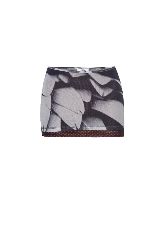 ELEKTRA SKIRT - FEATHER POLKA DOT sold by Miaou