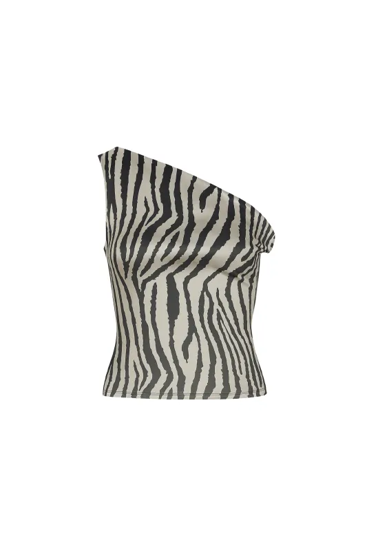 LANI TOP - ZEBRA sold by Miaou