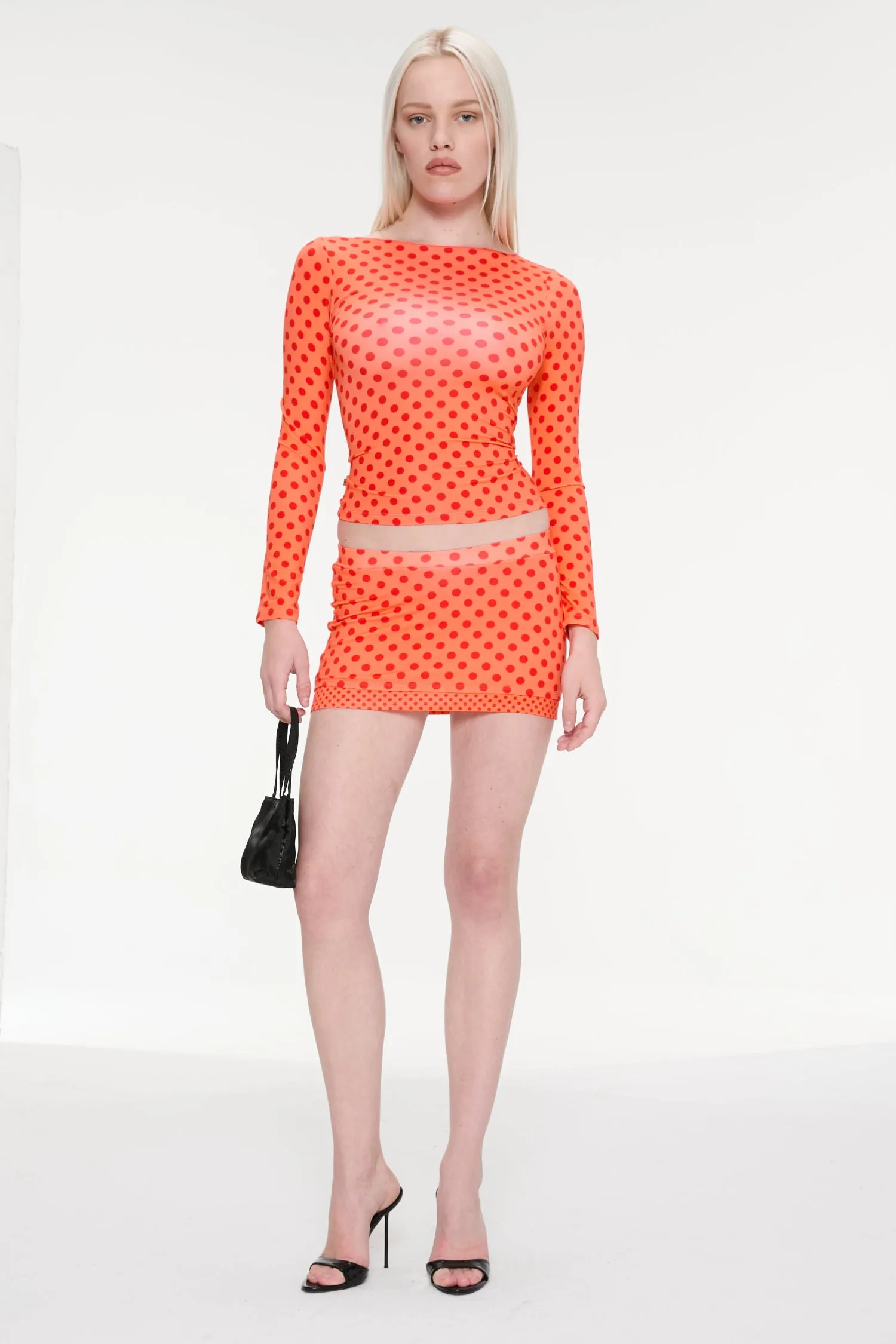 AMELIA TOP - RED POLKA DOT sold by Miaou product image thumbnail 2