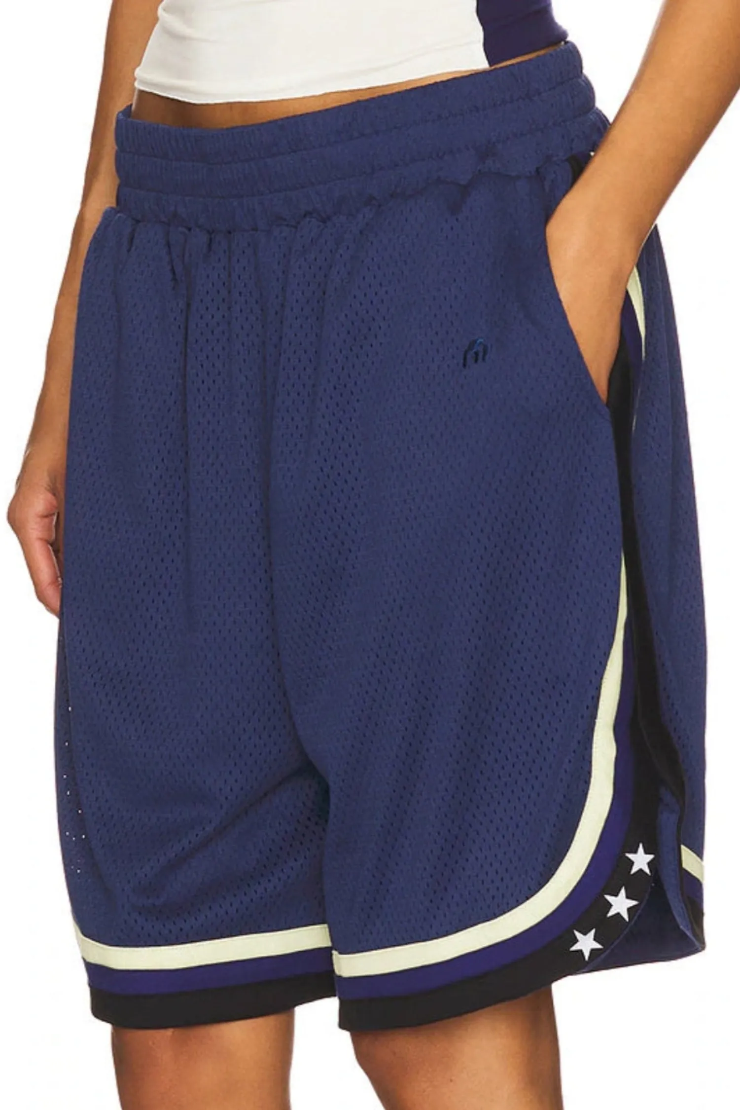 BASKETBALL SHORT - NAVY sold by Miaou product image thumbnail 2