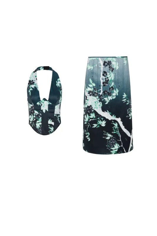 ARI CORSET + MARIA SKIRT - SAKURA made by Miaou