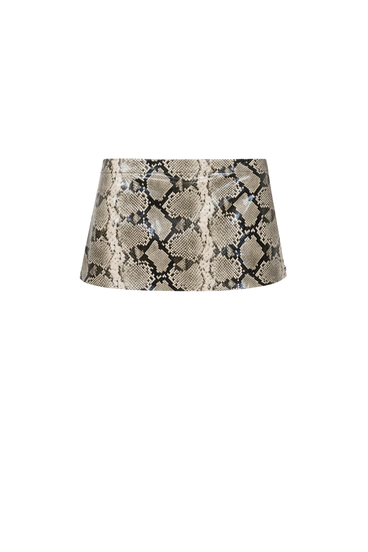 KIRA SKORT - VEGAN PYTHON sold by Miaou product image thumbnail 2