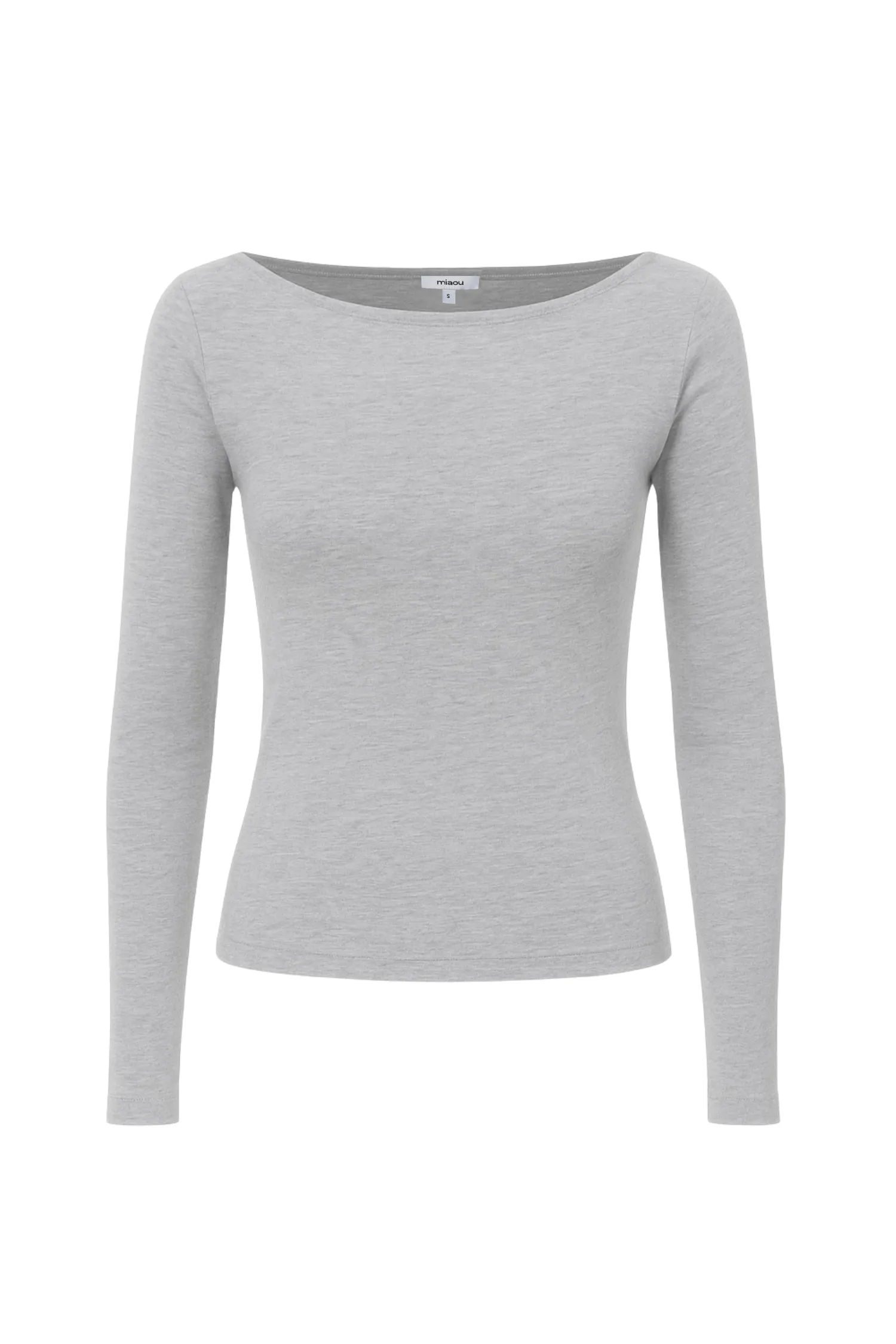 AMELIA TOP - HEATHER GREY sold by Miaou product image thumbnail 2
