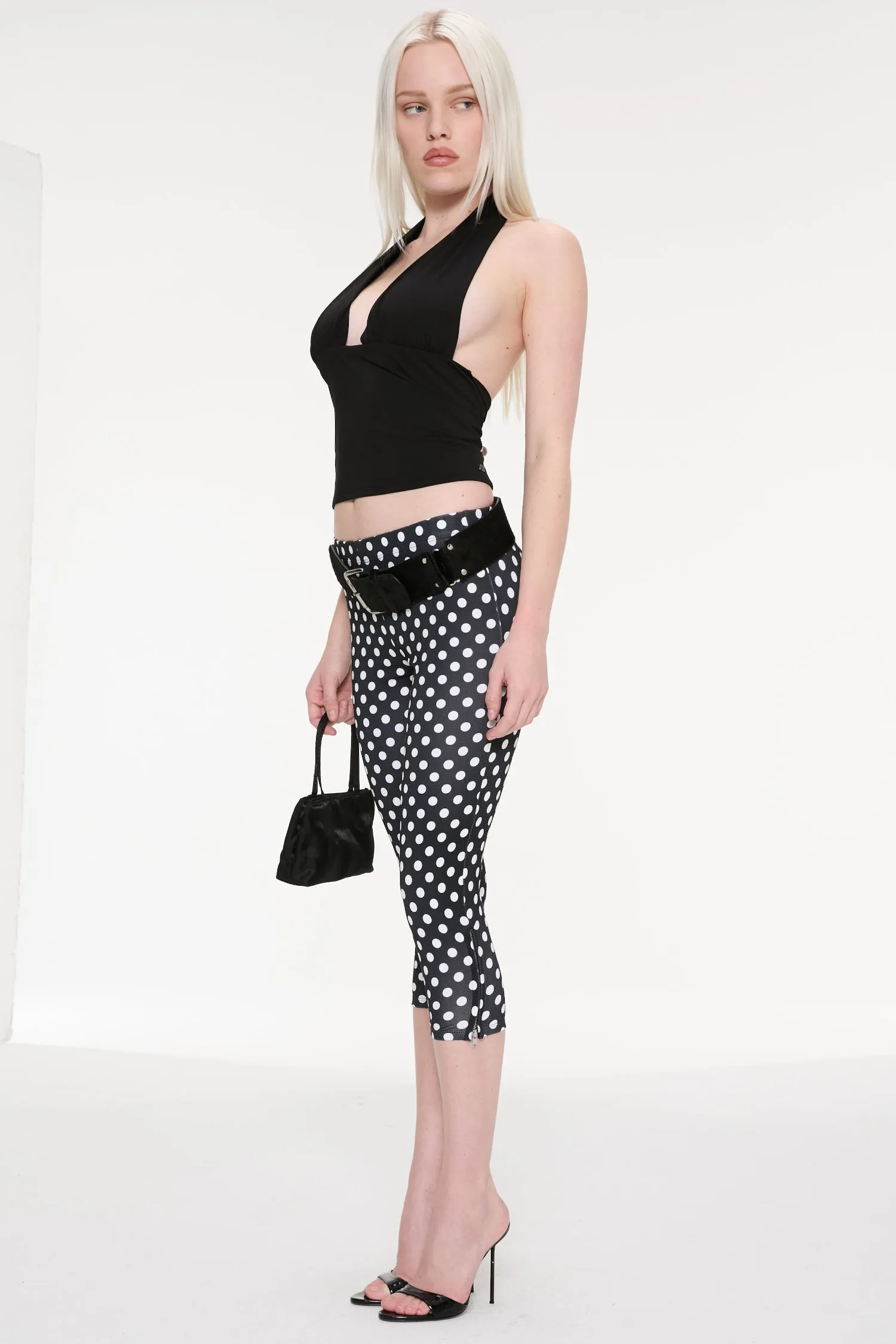 CARLA CAPRI - BLACK AND WHITE POLKA DOT sold by Miaou product image thumbnail 2