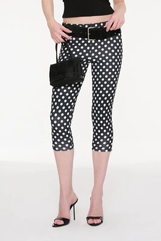 CARLA CAPRI - BLACK AND WHITE POLKA DOT sold by Miaou