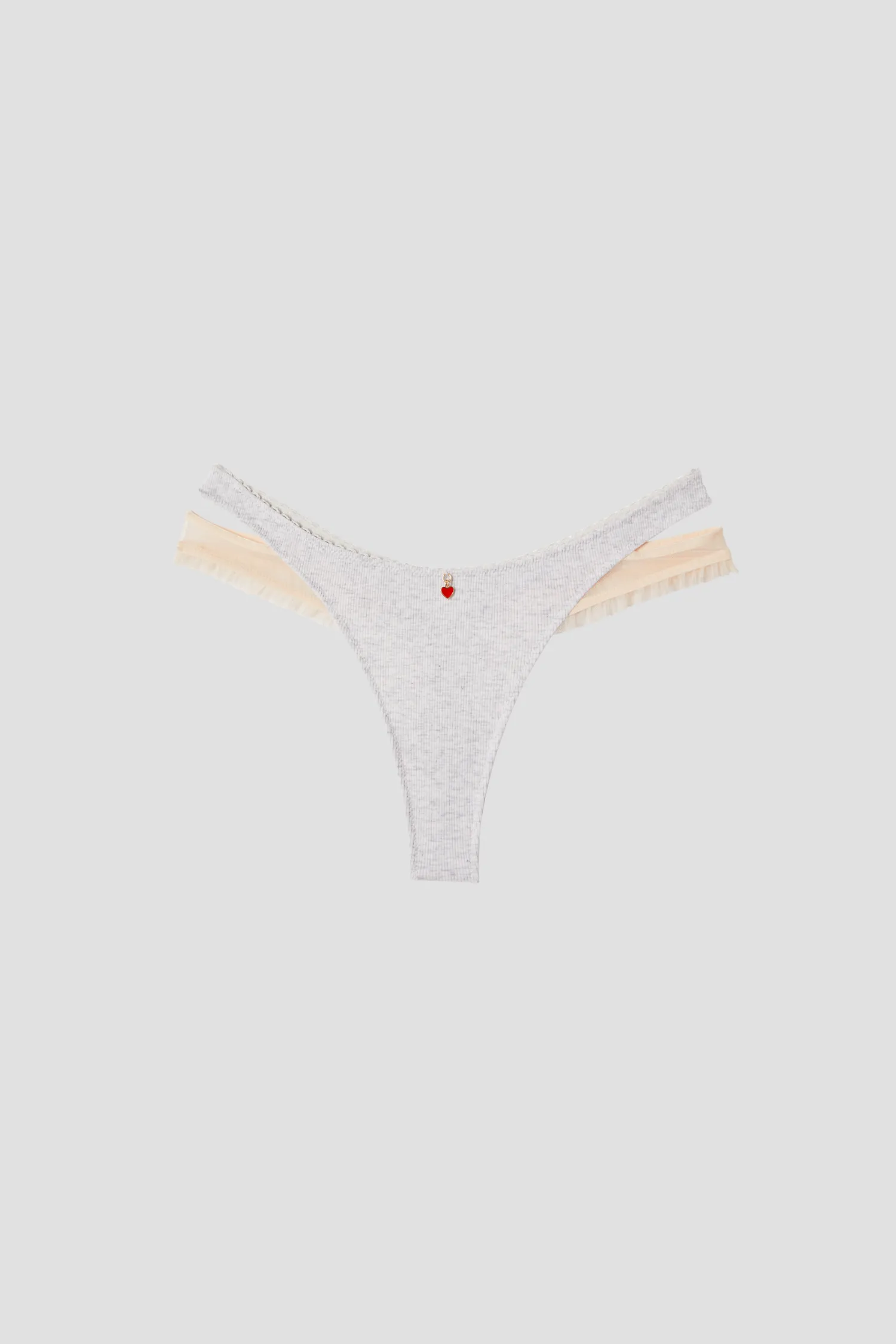 STRING THONG - POWDER ROSE sold by Miaou product image thumbnail 2