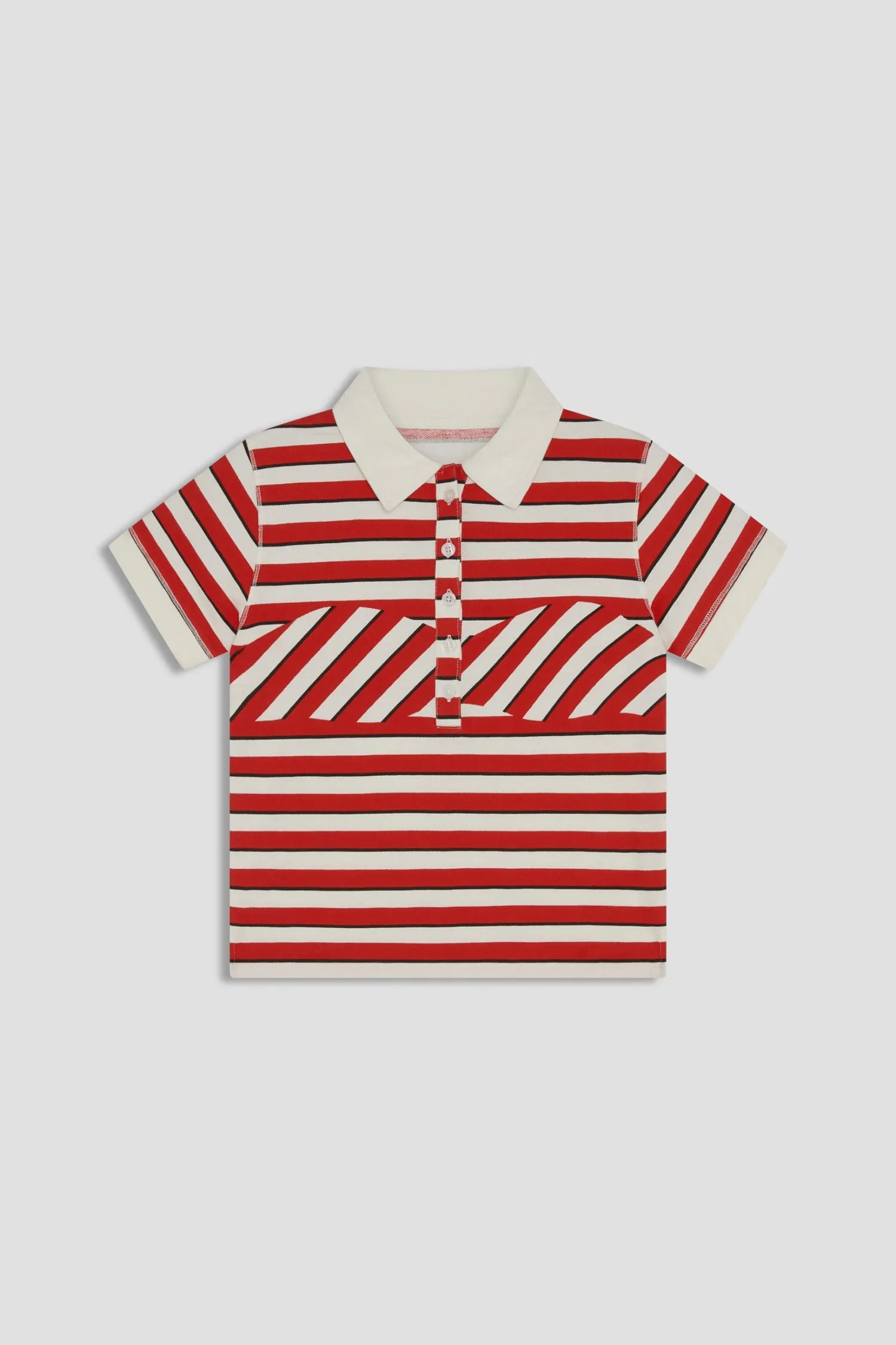 LOU POLO - RED STRIPE sold by Miaou product image thumbnail 2