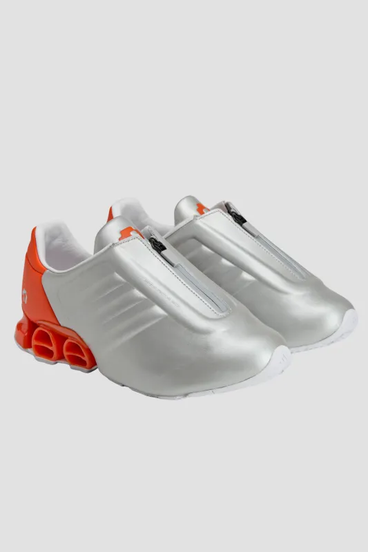 ADIDAS MEGARIDE S2 - SILVER AND ORANGE made by Adidas