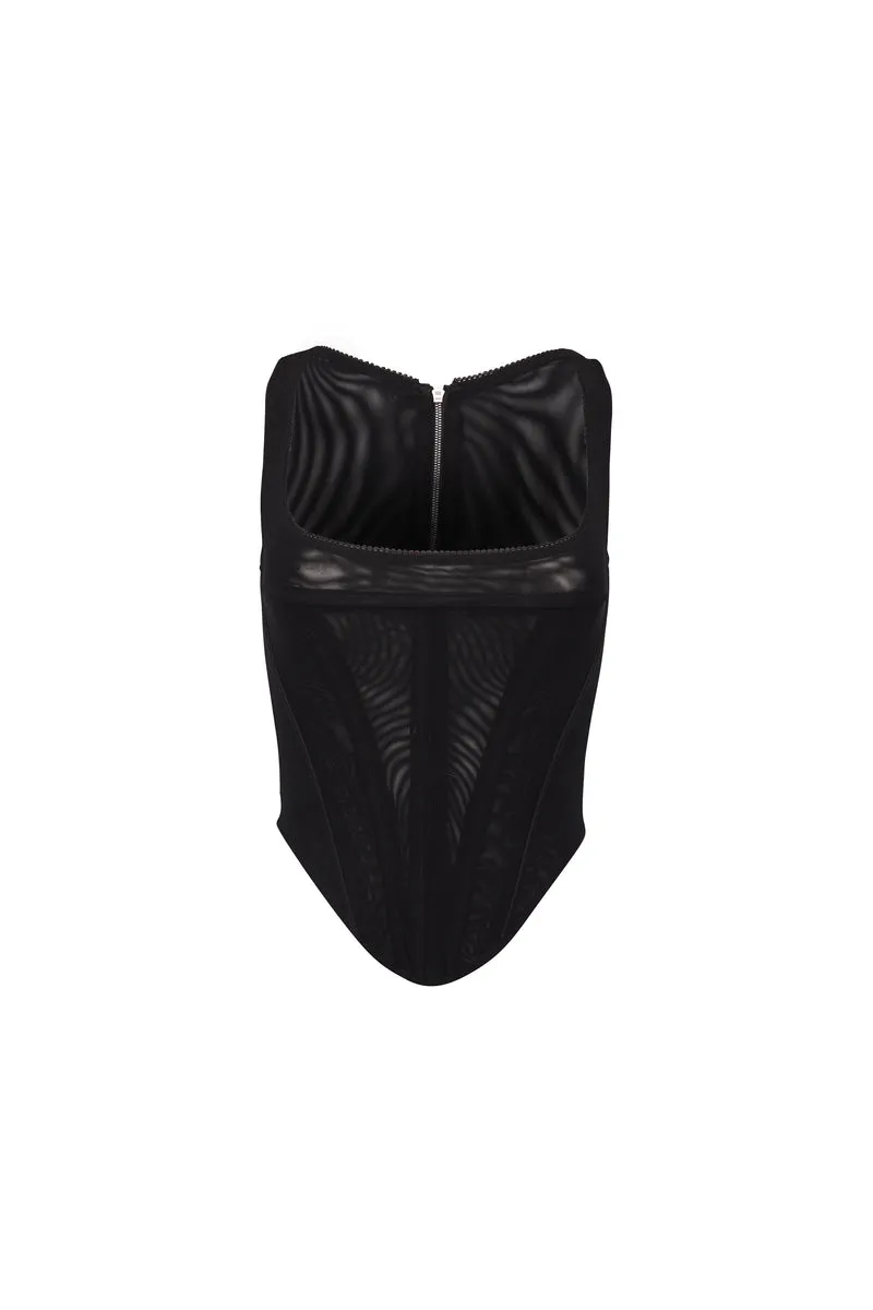 CAMPBELL CORSET - BLACK sold by Miaou product image thumbnail 2