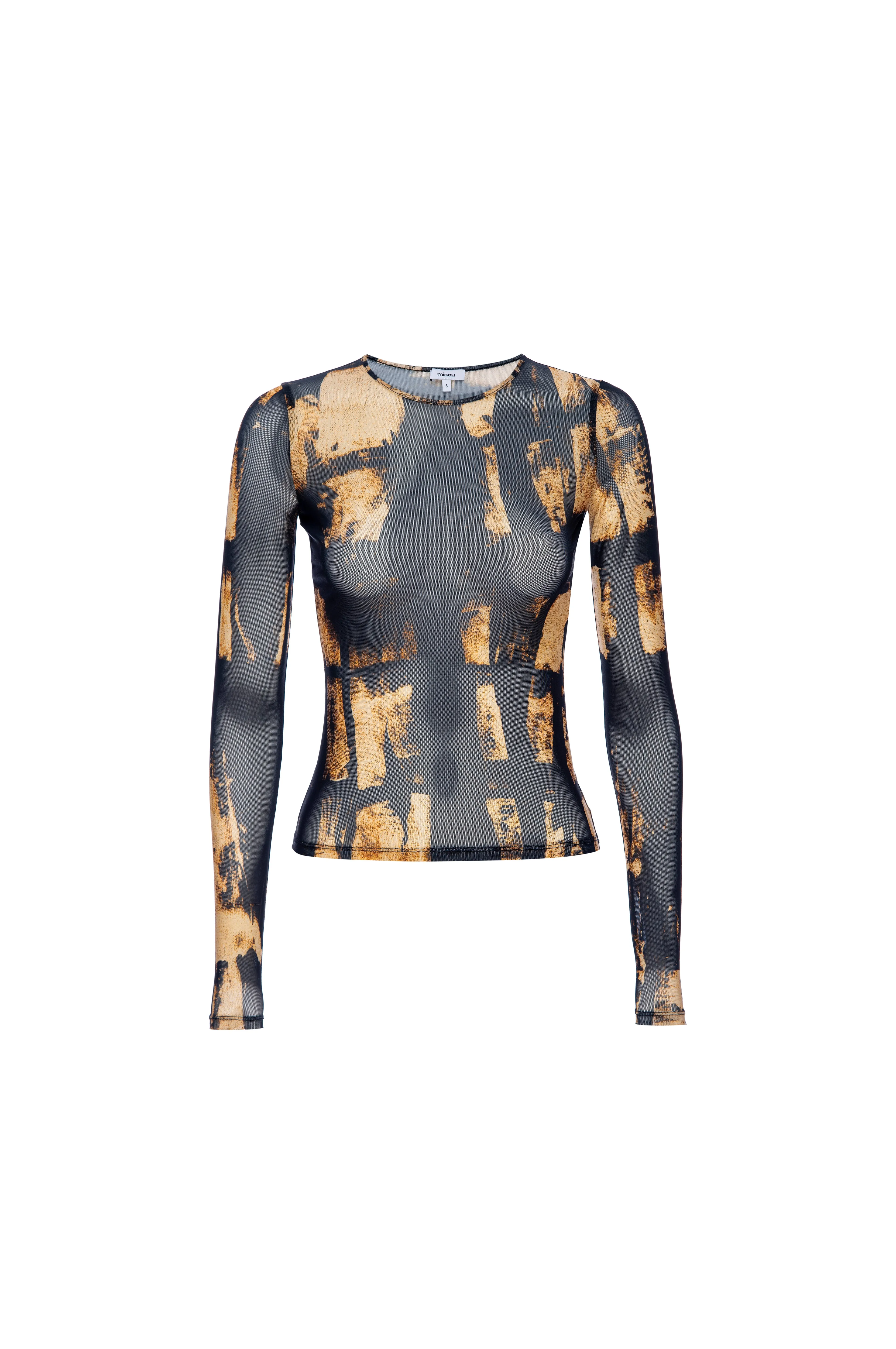 LONG SLEEVE TEE - TREADING BROWN sold by Miaou product image thumbnail 2