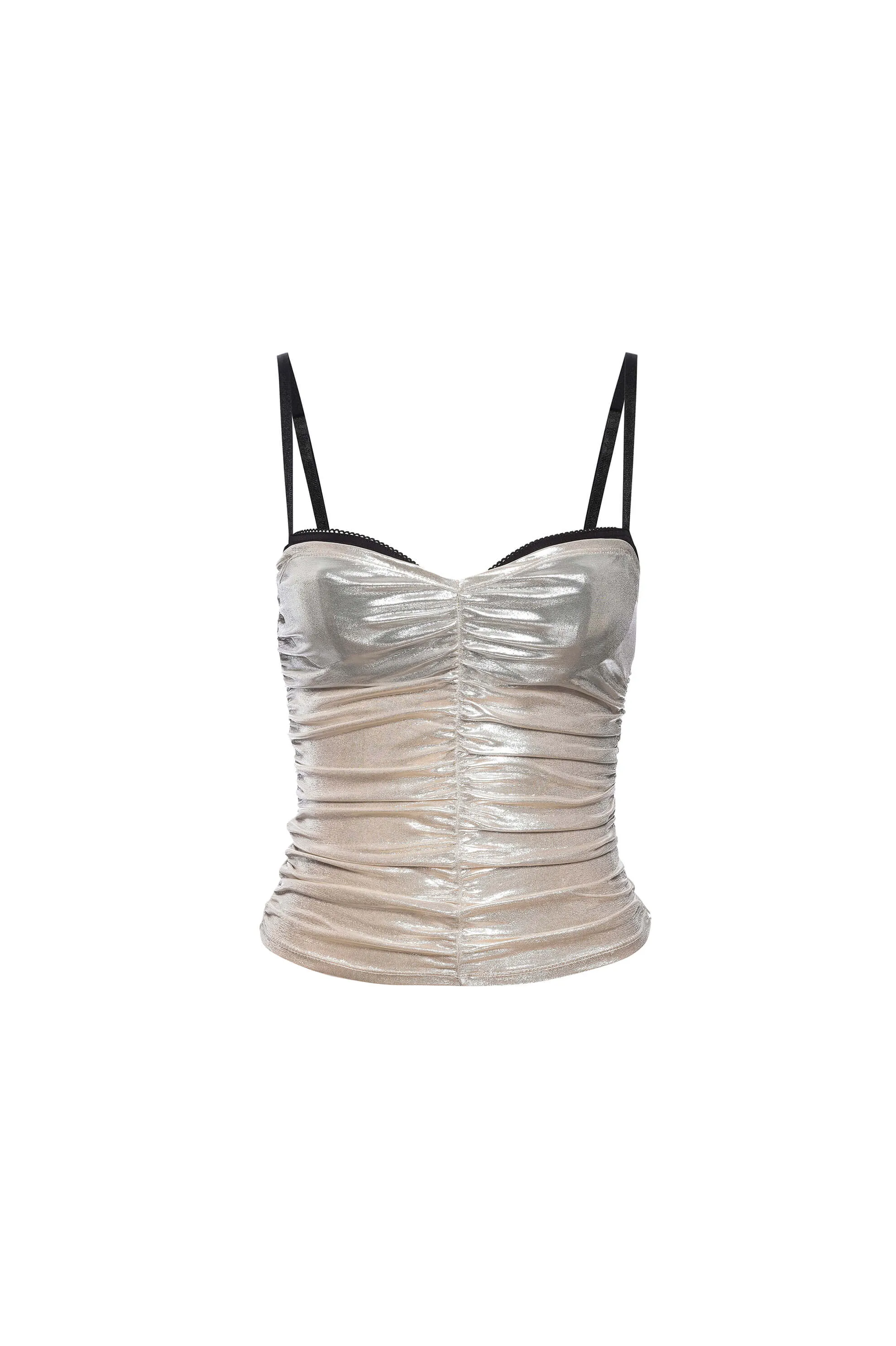 RENZO TUBE TOP - METALLIC sold by Miaou product image thumbnail 2