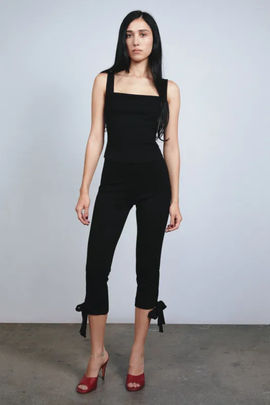 LUNA TOP - BLACK sold by Miaou