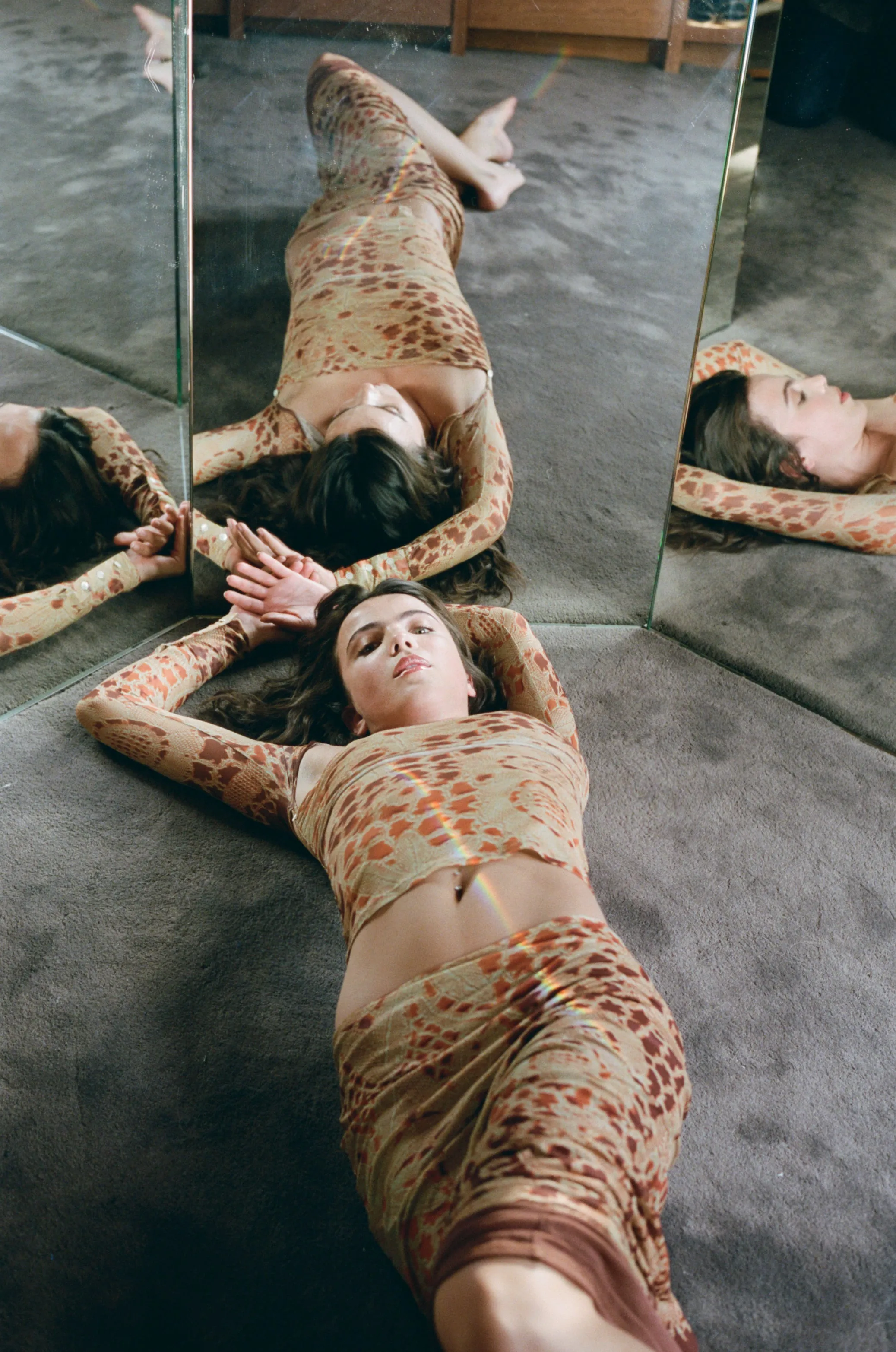 IRIS TOP - LACE ORANGE sold by Miaou product image thumbnail 5