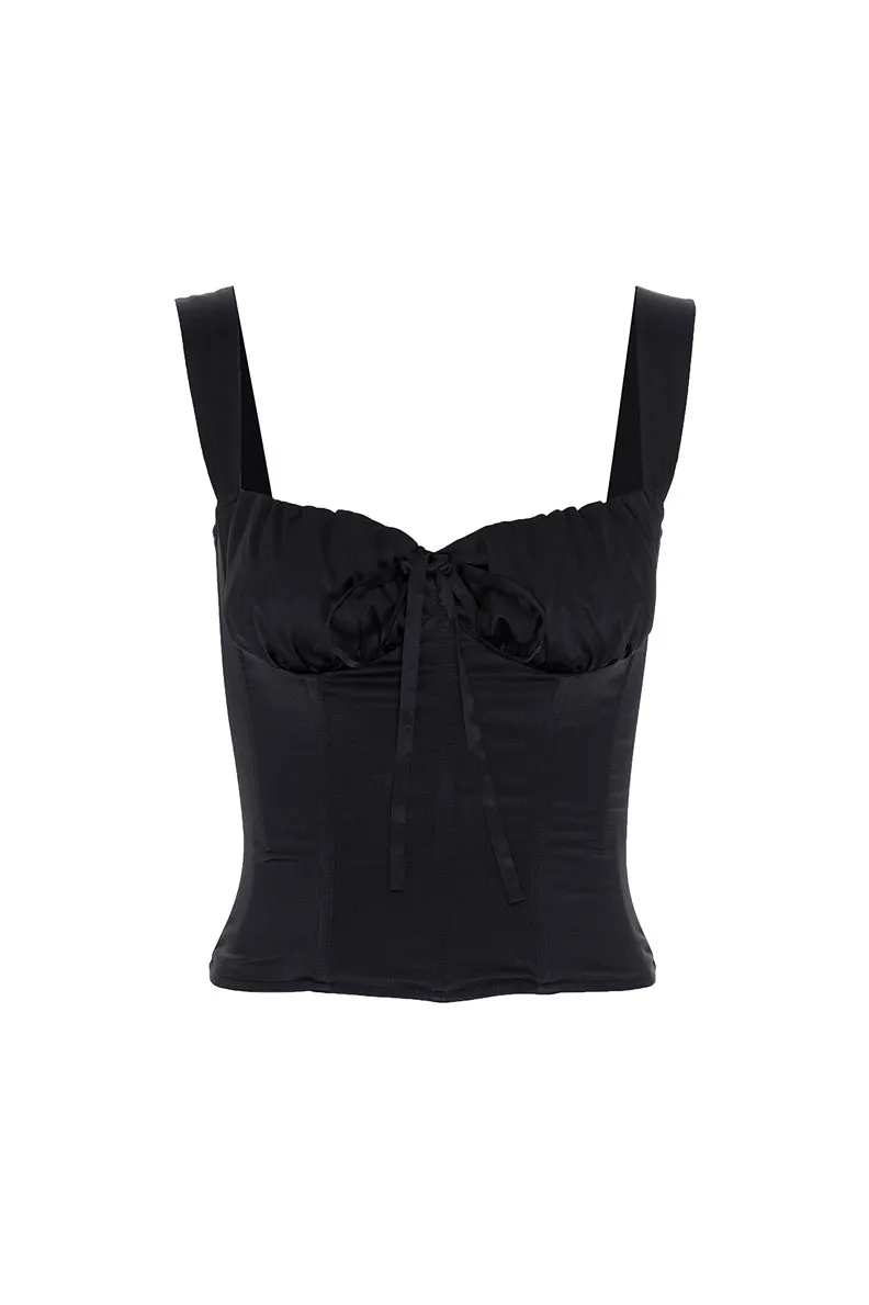 AGNES CORSET - BLACK sold by Miaou product image thumbnail 2