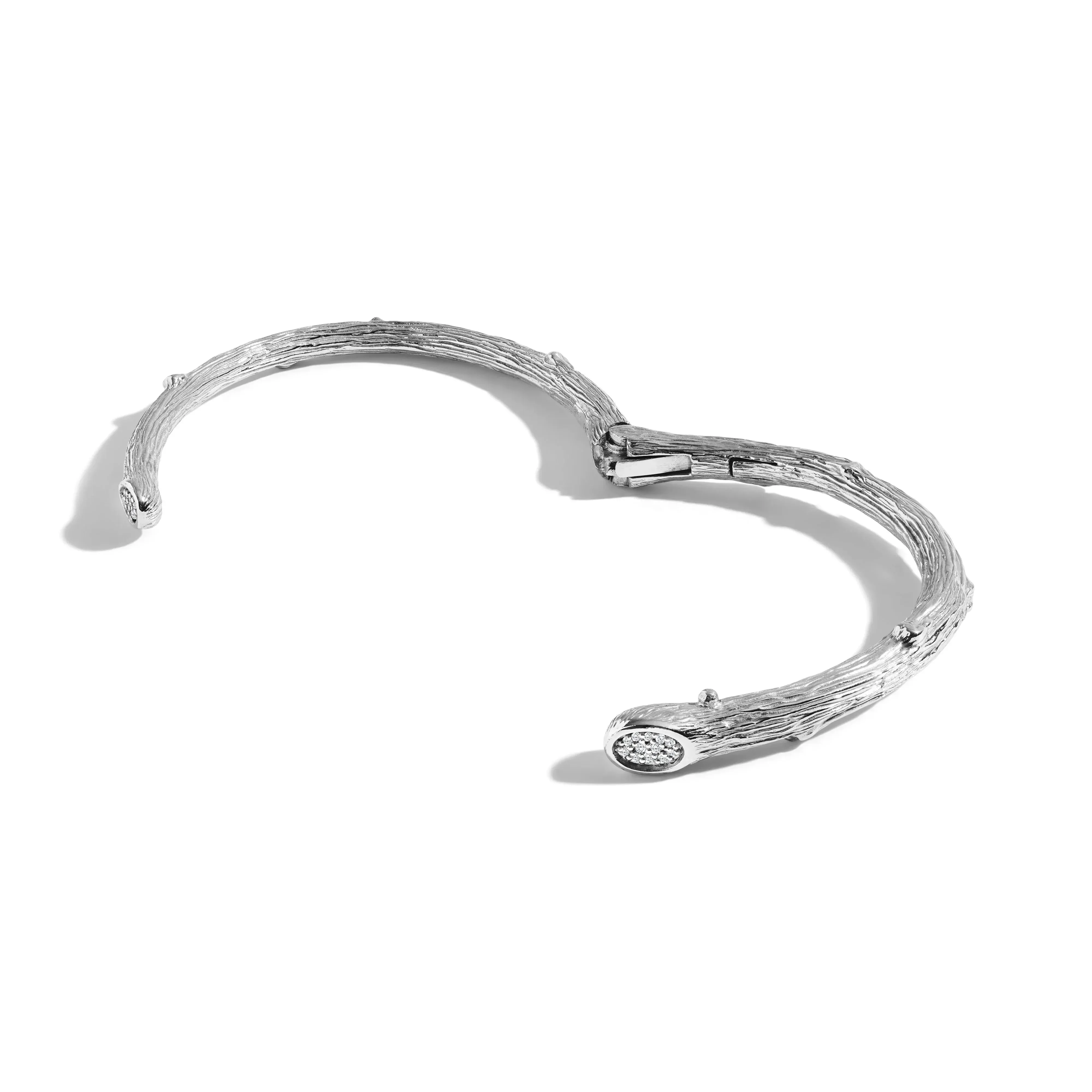 Enchanted Forest Bangle with Diamonds - Silver sold by Michael Aram product image thumbnail 2
