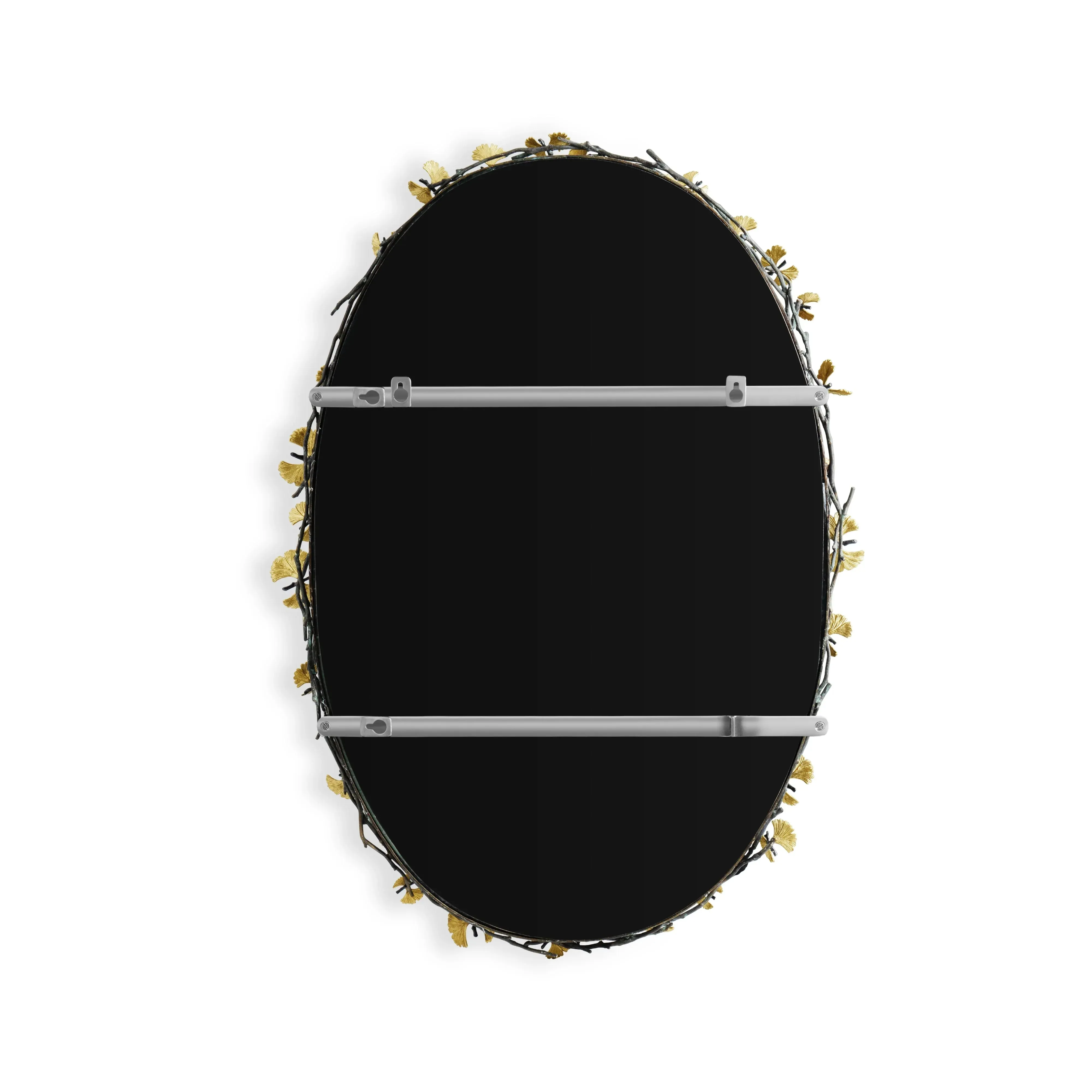 Butterfly Ginkgo Oval Mirror sold by Michael Aram product image thumbnail 3