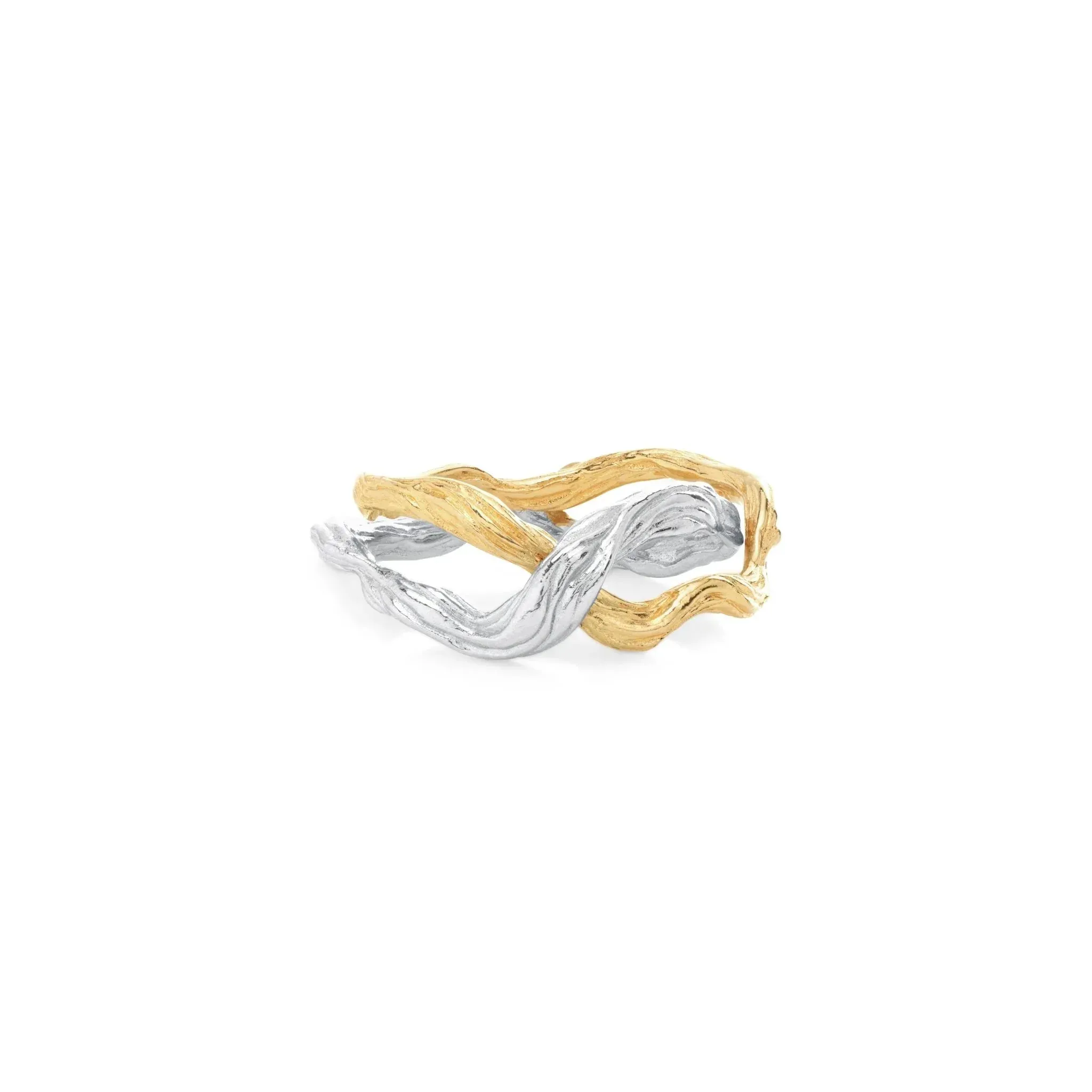 Wisteria Male Ring in Sterling Silver & 18K sold by Michael Aram