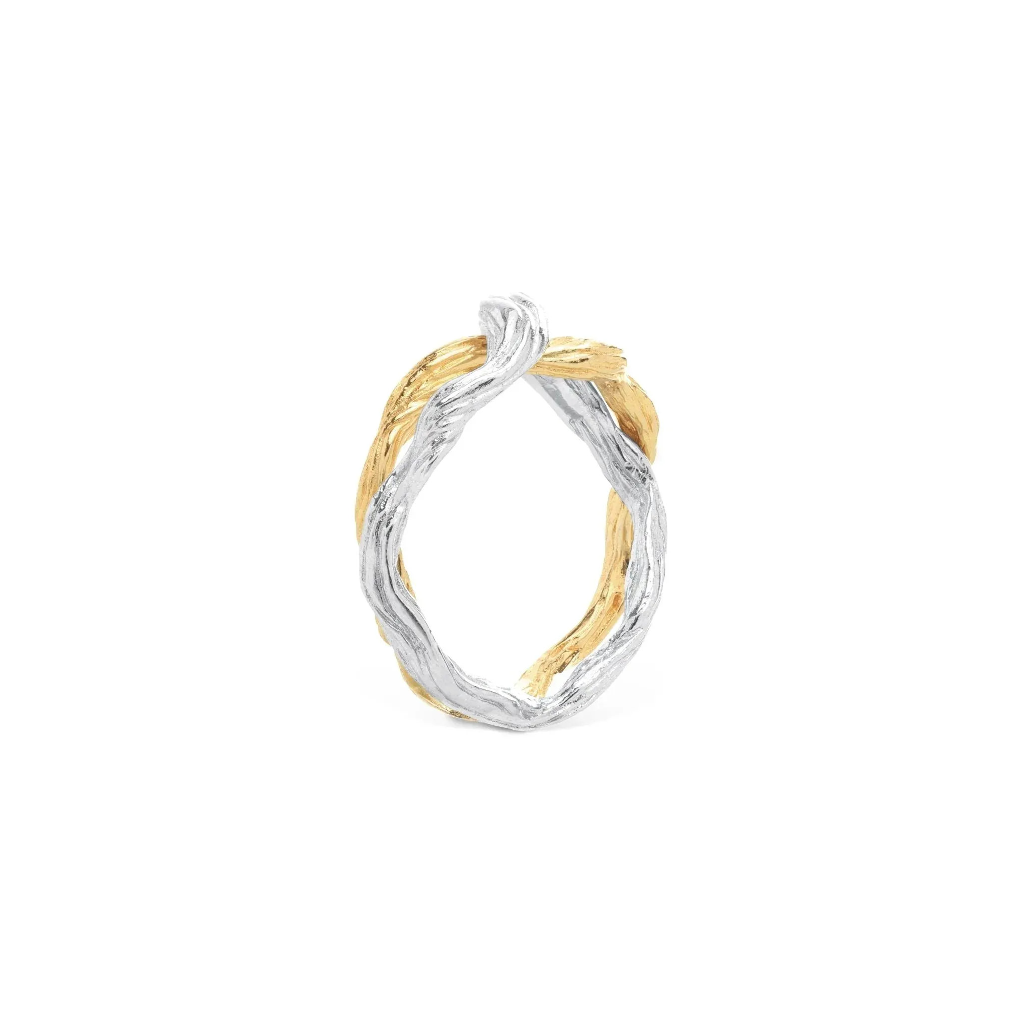 Wisteria Male Ring in Sterling Silver & 18K sold by Michael Aram product image thumbnail 3