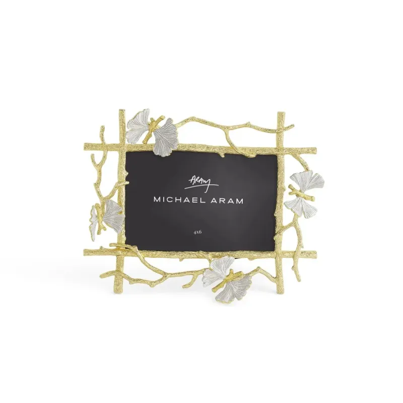 Butterfly Ginkgo Gold Frame made by Michael Aram