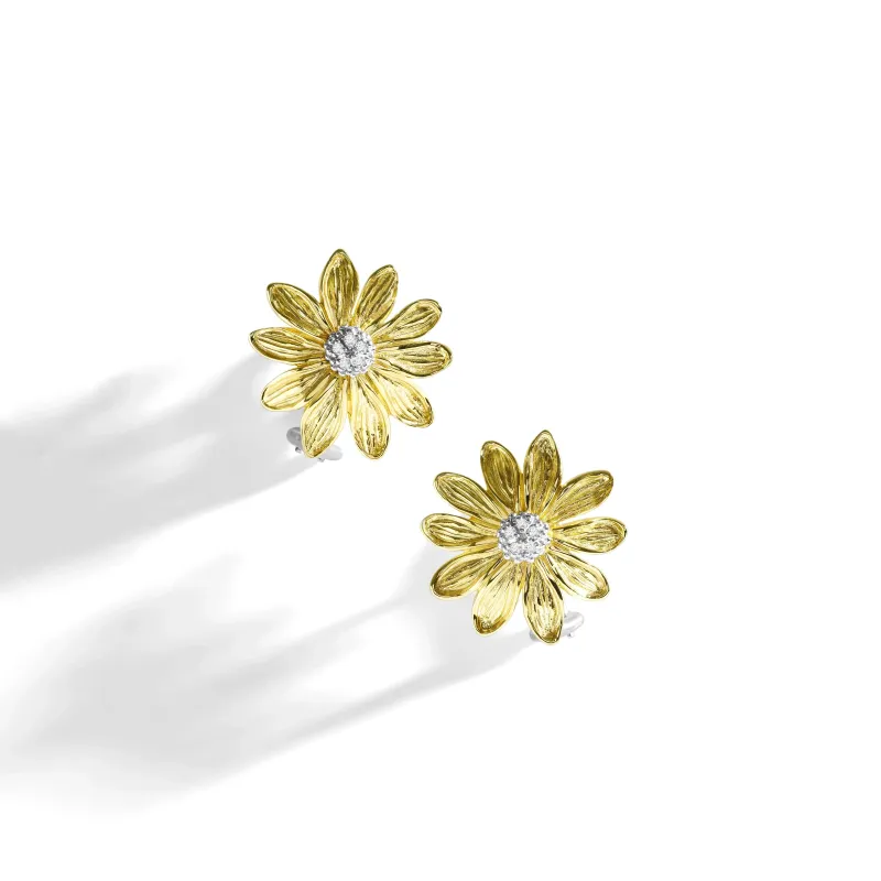 Vintage Bloom Earring - Gold made by Michael Aram