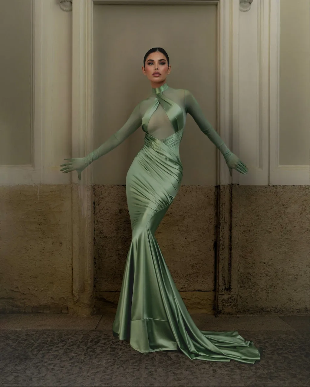 Look 14 sold by Michael Costello product image thumbnail 2